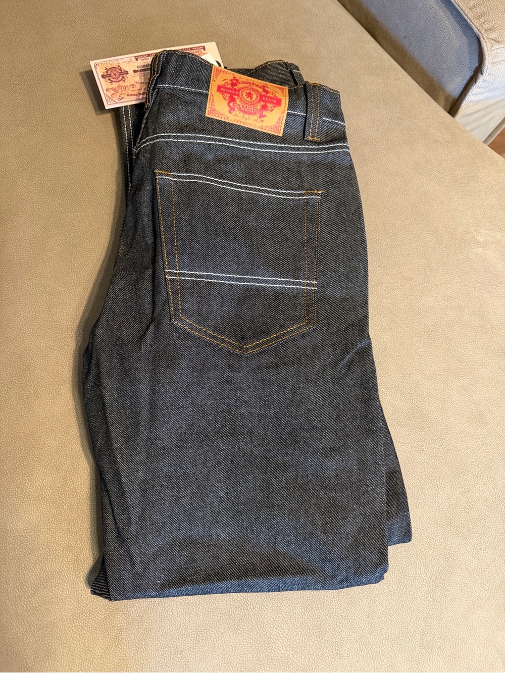 NWT PJ Mark Men Jeans Straight in Black, 32x32